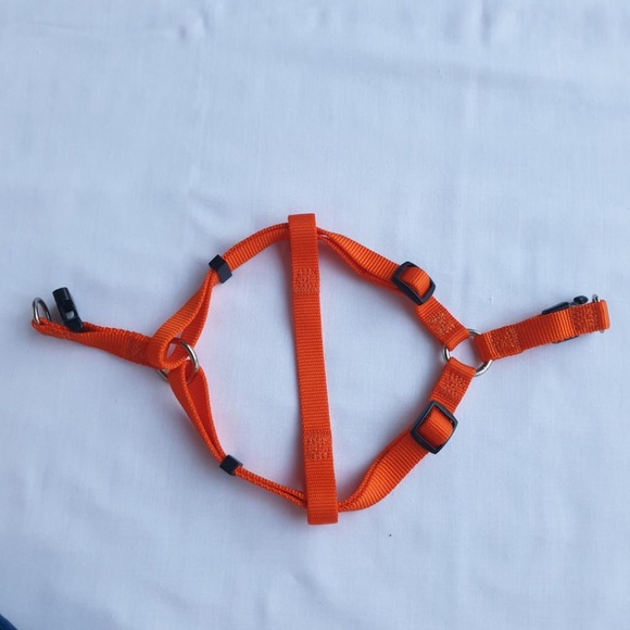 Set of 2 Adjustable Step In Nylon Small Dog Breed Harness with Buckle Closure - Picture 13 of 16